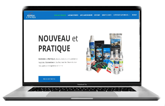 site web vitrine nouveau pratique