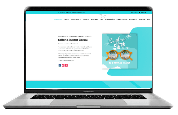 site web e-commerce holipop